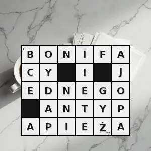 Hasło krzyżówkowe imię ośmiu papieży - bonifacy (i jednego antypapieża) – rozwiązanie, synonimy, podpowiedzi i definicje krzyżówkowe